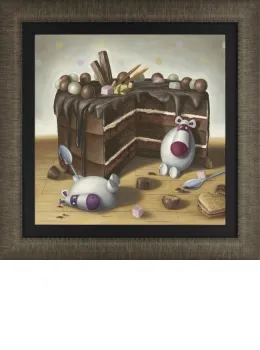 Let Them Eat Cake - Framed