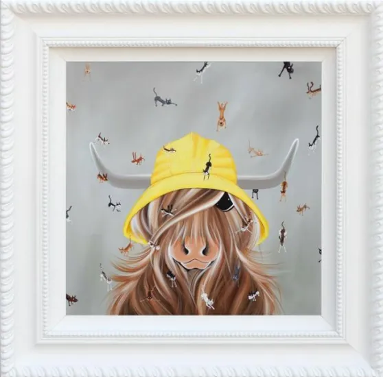 Raining Cats & Dogs - Framed