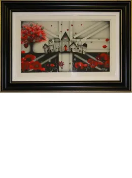 Our House - Black Framed