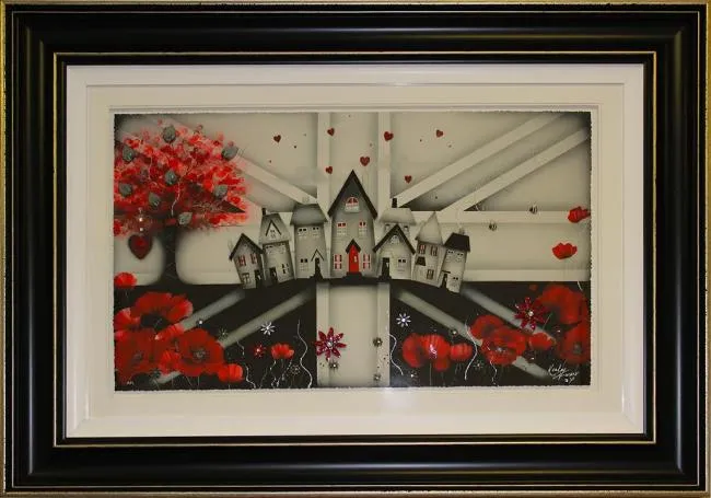 Our House - Black Framed