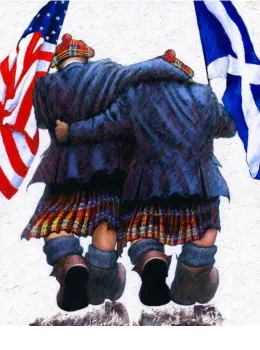 Brothers In Arms - Mounted