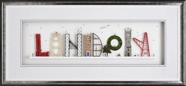 London Calling - Framed