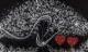 The Power Of Love Silver - Large - Black Framed