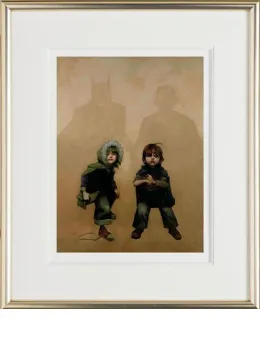The Bat Signal, Time To Act - Framed