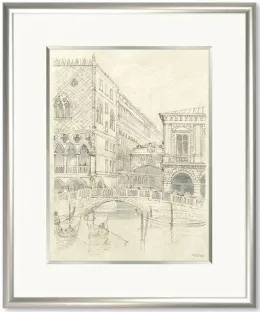 The Bridge Of Sighs - Framed