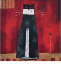 Devil Cat - Mounted