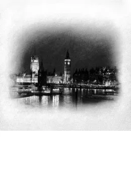 London Nights I - Mounted