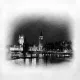 London Nights I - Mounted