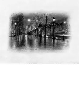 Street Lights - Paris - Mounted