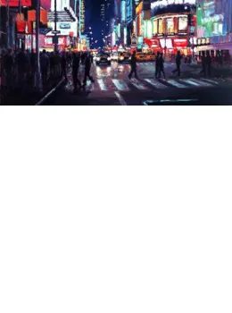 Bright Lights II - Framed