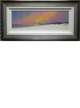 White Sandy Beach - Original - Framed