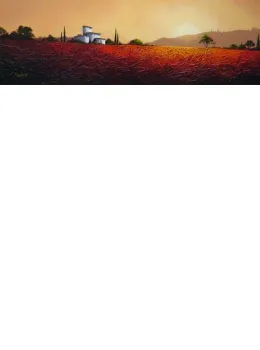 Tuscany - Original - Framed