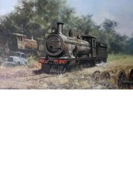 The Zambezi Sawmills Railway - Mounted