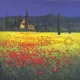 Tuscan Poppyfield - Small - Print