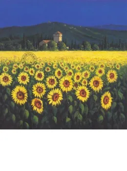 Tuscan Sunflowers - Large - Print