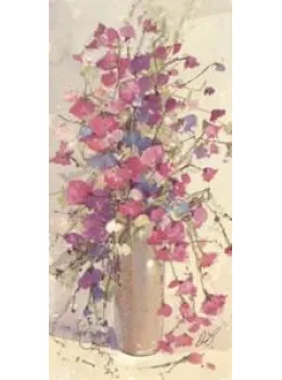 Sweet Peas II - Mounted