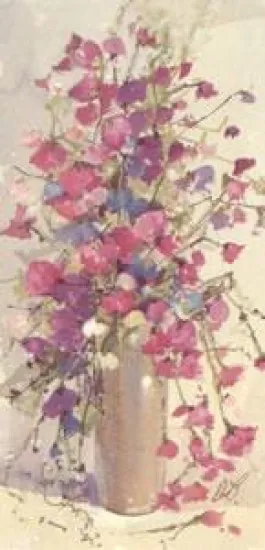 Sweet Peas II - Mounted
