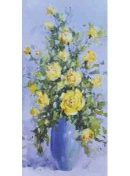 Spring Romance (Roses) - Mounted