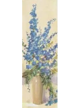 Delphiniums - Mounted