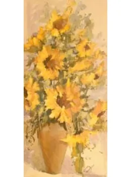 Sunflowers - Mounted