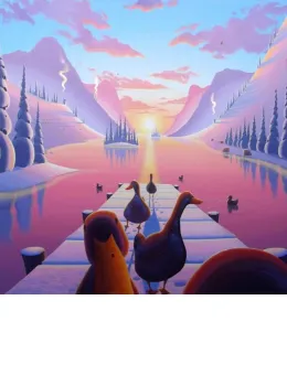 Return Of The Lakes Lovers - Print