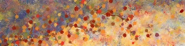 Auburn Leaves - Mounted