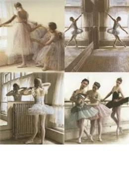 Dance Portfolio (Set of 4) - Mounted