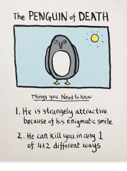 The Penguin Of Death - Print only