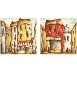 Window Shopping I & II - Mounted