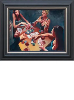 Lip Gloss is For Girls - Framed