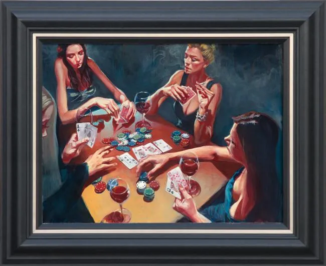 Lip Gloss is For Girls - Framed Lip Gloss is For Girls - Framed