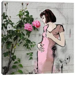 Rose - Box Canvas