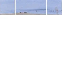 Across The Sea (Triptych) - Mounted