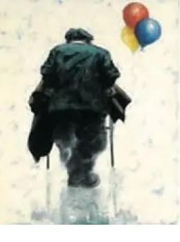 The Balloon Seller (Canvas) - Canvas With Slip
