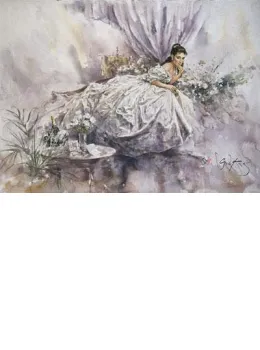 Champagne & Silk - Mounted
