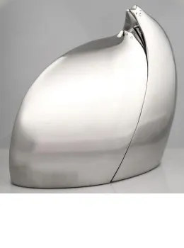 Lean On Me (Stainless Steel) - Sculpture