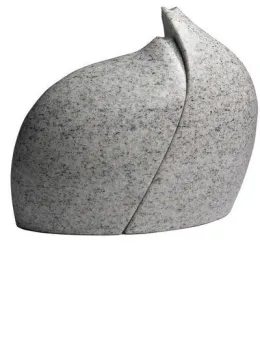 Lean On Me  - Imperial White - Sculpture