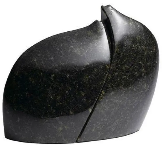Lean On Me - Tropical Grey - Sculpture
