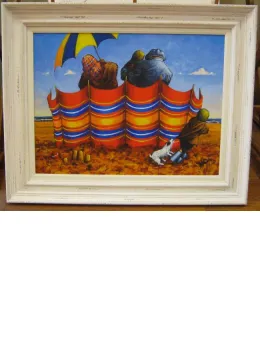 Lifes A Beach - Framed