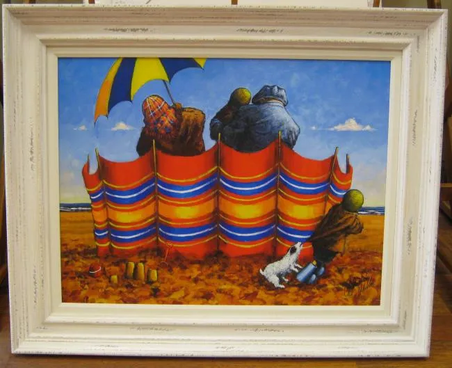 Lifes A Beach - Framed Lifes A Beach - Framed