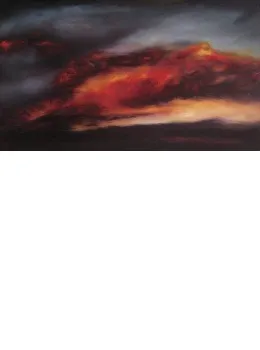 Blazing Skies II - Box Canvas