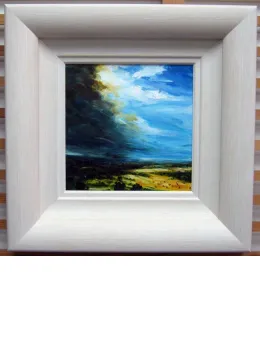 Blue Sky - Original - Framed