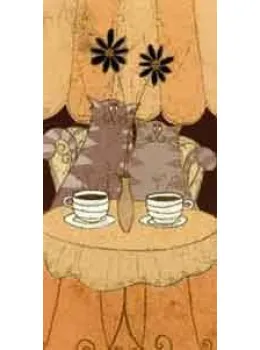 Cafe Au Lait Lovers - Mounted