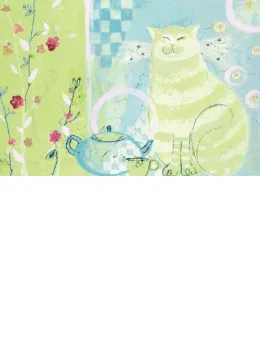 Green Tea Delight - Mounted
