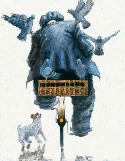 The Pigeon Fancier - Mounted The Pigeon Fancier - Mounted