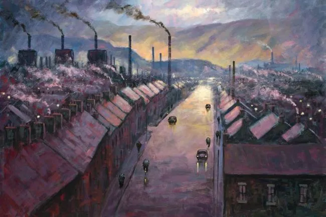 Here Is My Valley - Canvas With Slip Here Is My Valley - Canvas With Slip