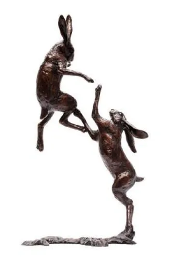The Boxing Hares - Bronze The Boxing Hares - Bronze