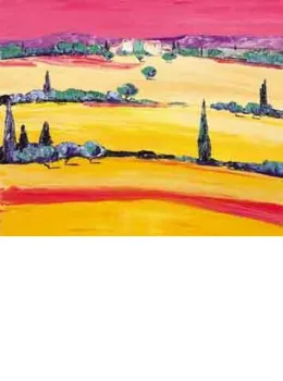 La Paysage De Provence XI - Mounted