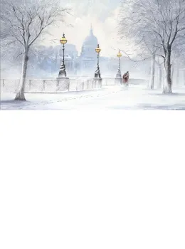 Footsteps In The Snow - With slip