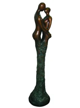 Two Souls (Large) - Sculpture - Bronze